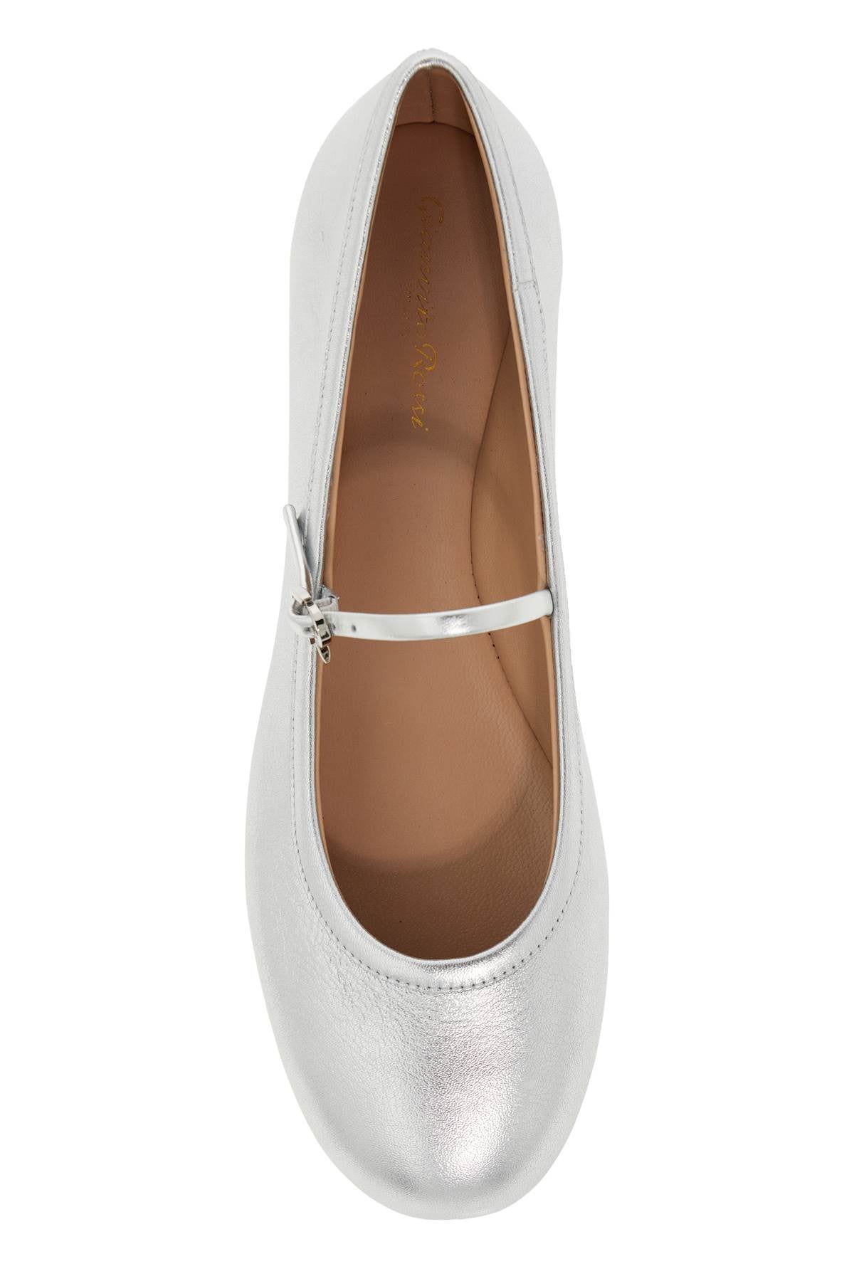 Carla Ballet Flats - Silver