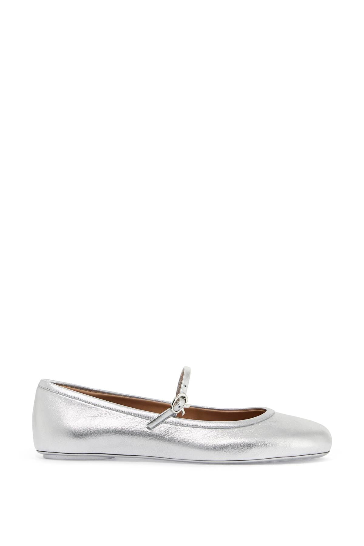 Carla Ballet Flats - Silver