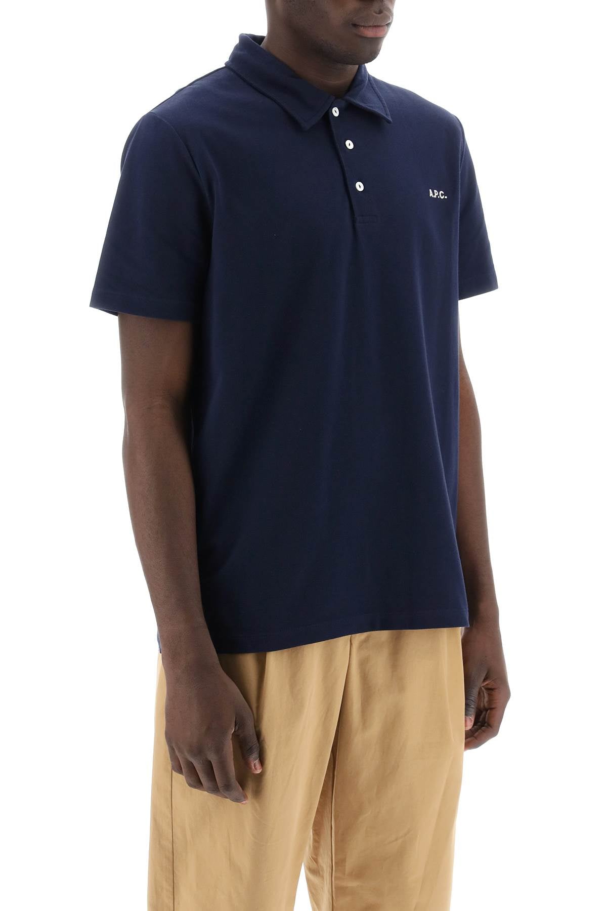 Carter Polo Shirt With Logo Embroidery