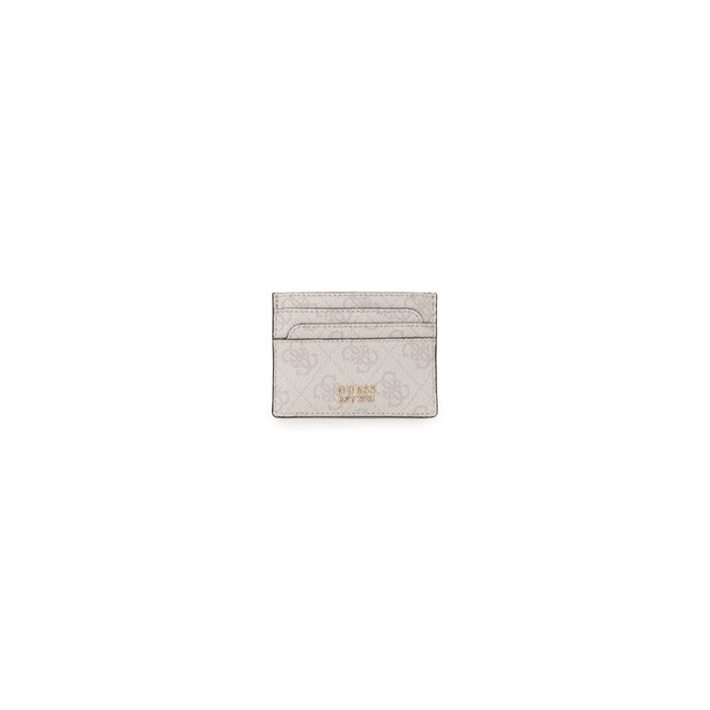 Guess Women Wallet-Accessories Wallets-Guess-beige-Urbanheer