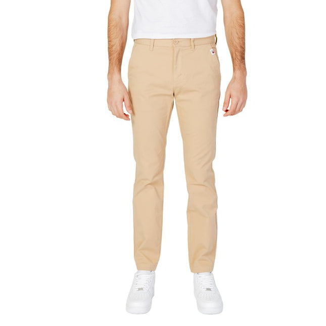 Tommy Hilfiger Jeans Men Trousers-Clothing Trousers-Tommy Hilfiger Jeans-beige-W29_L32-Urbanheer