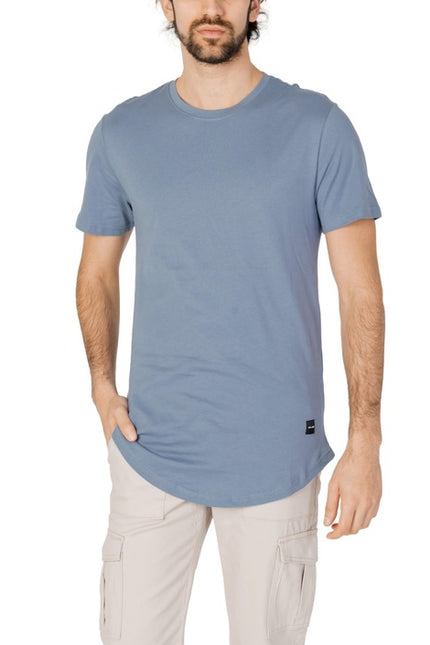 Only & Sons Men T-Shirt-Clothing T-shirts-Only & Sons-light blue-XS-Urbanheer