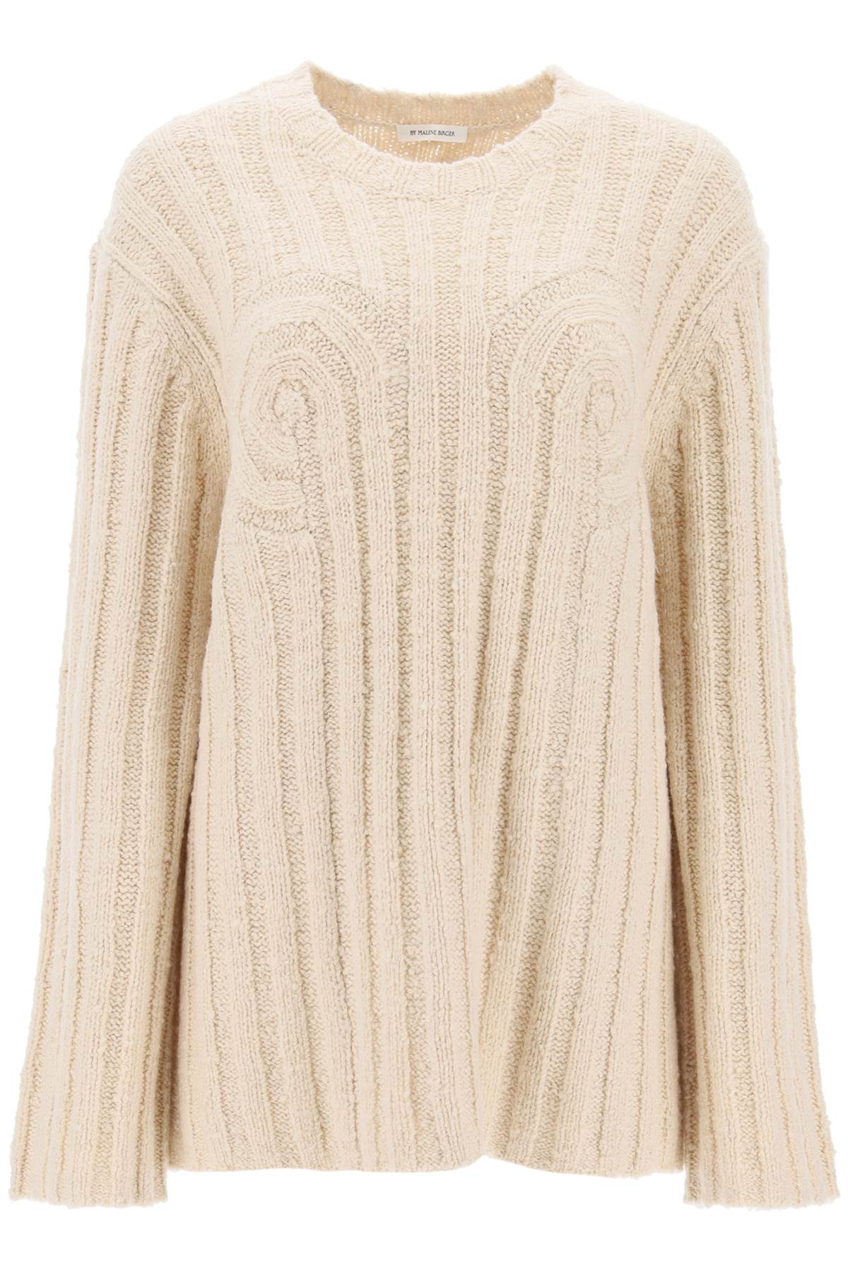 "Cirra Ribbed Knit Pul - Beige