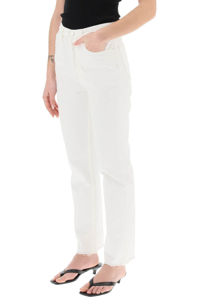 Classic Cut Jeans In Organic Cotton - White