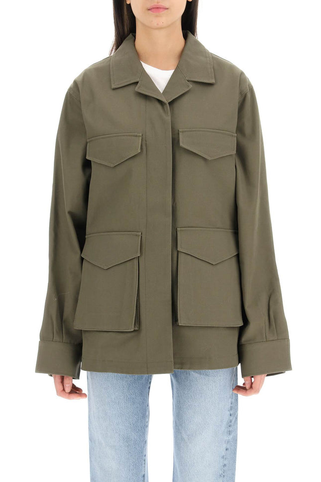 Cotton Army Jacket - Khaki