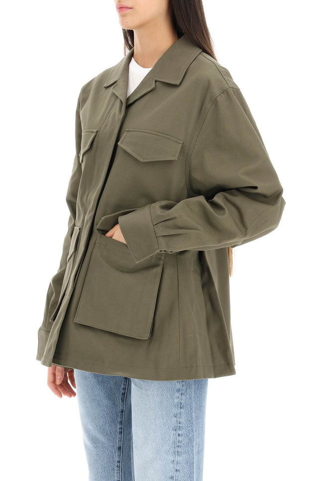 Cotton Army Jacket - Khaki