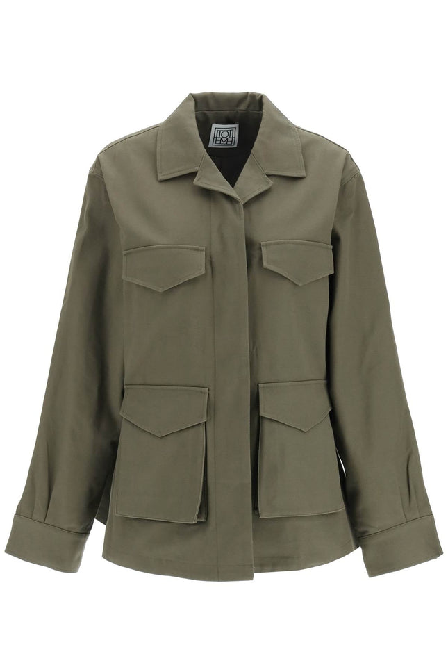Cotton Army Jacket - Khaki