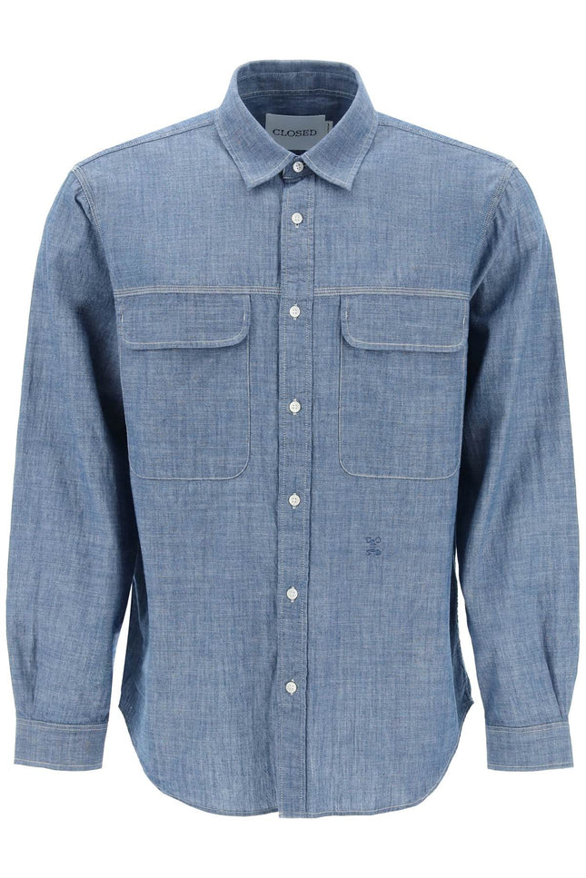 Cotton Chambray Shirt For