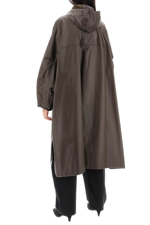 Cotton-Coated Trench Coat