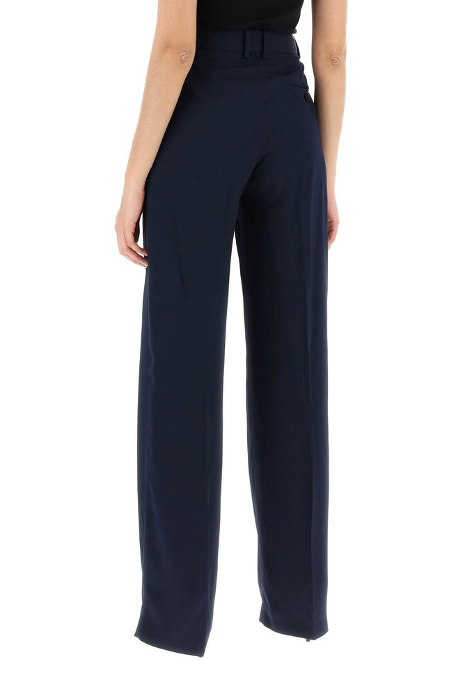 Crepe Palazzo Pants In