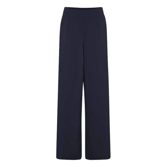 Ichi Women Trousers-Clothing Trousers-Ichi-blue-XS-Urbanheer