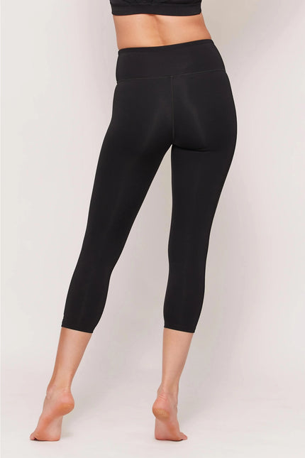 High-Waisted, Cropped Legging-Clothing - Women-Aurum-Urbanheer