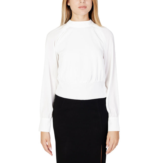 Sandro Ferrone Women Blouse-Clothing - Women-Sandro Ferrone-white-40-Urbanheer