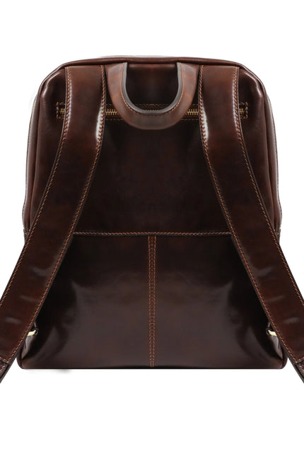 Brown Leather Backpack For Women - A Bend in the River Brown