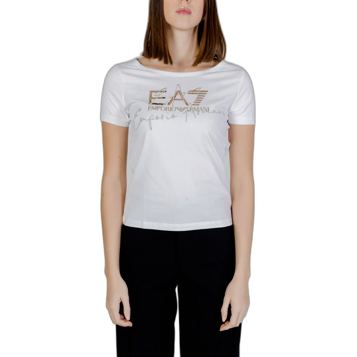Ea7 Women T-Shirt-Clothing T-shirts-Ea7-white-XS-Urbanheer