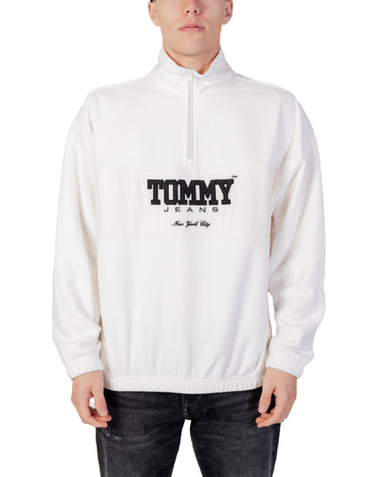 Tommy Hilfiger Jeans Men Sweatshirts-Tommy Hilfiger Jeans-white-XS-Urbanheer