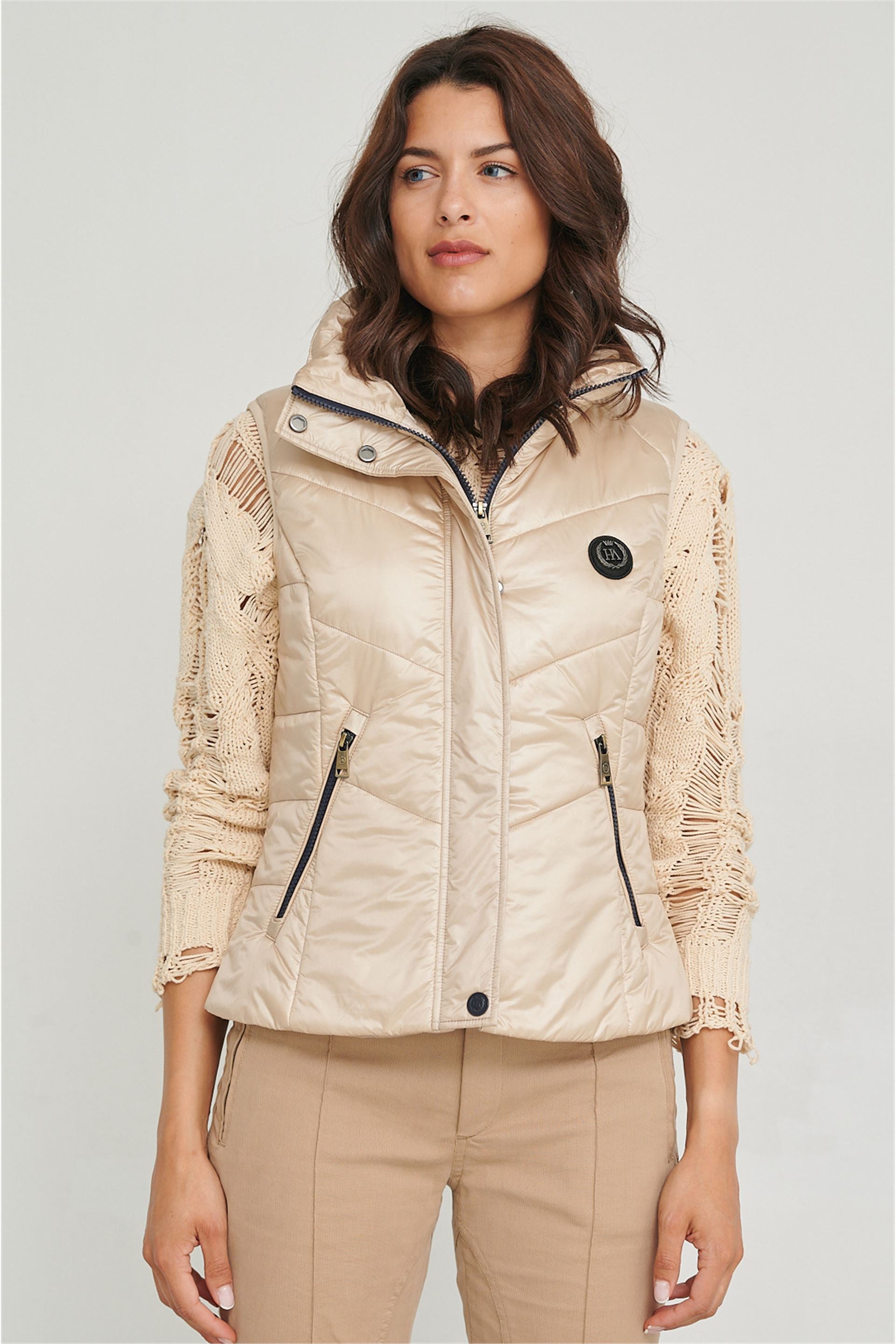 Noah Puffer Women Jacket-Clothing - Women-Henry Arroway-CHAMPAGNE-XS-Urbanheer