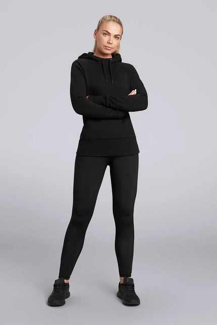 Female Everyday Hoodie - Black-Hoodie-HPE Activewear-Urbanheer