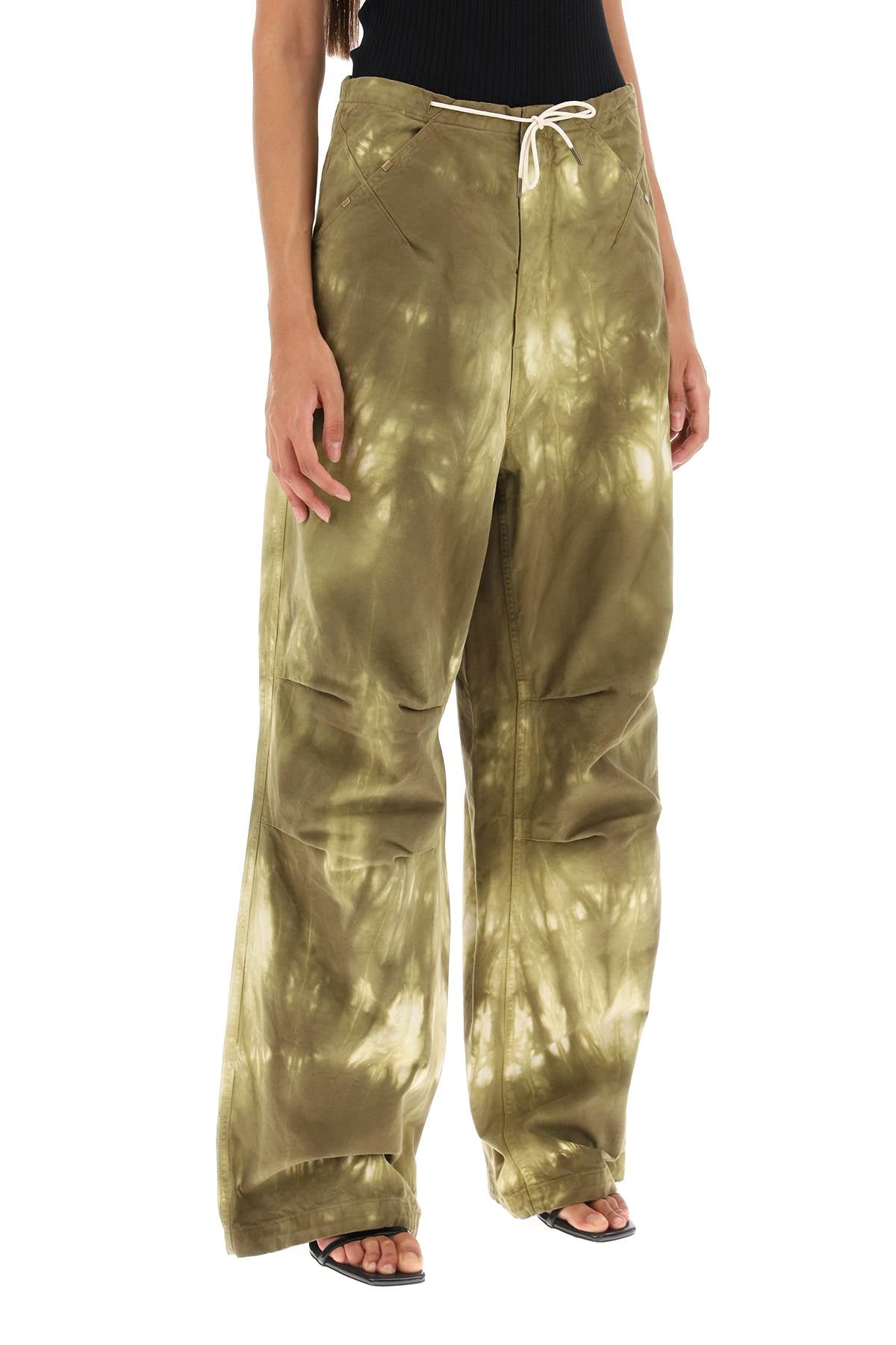 Daisy Tie-Dye Baggy Pants