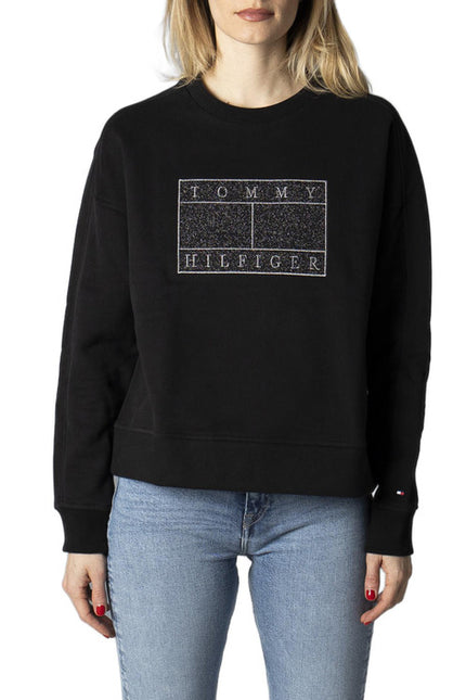 Tommy Hilfiger Jeans Women Sweatshirts-Tommy Hilfiger Jeans-black-XXS-Urbanheer