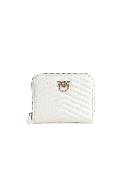 Pinko Women Wallet-Accessories Wallets-Pinko-white-Urbanheer