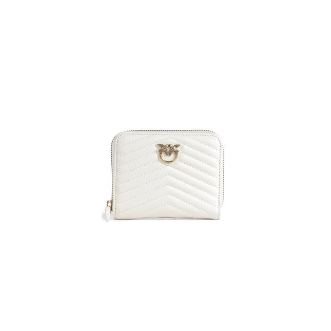 Pinko Women Wallet-Accessories Wallets-Pinko-white-Urbanheer