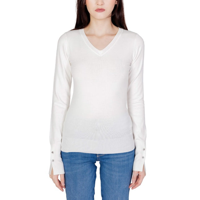 Guess Women Knitwear-Guess-white-XS-Urbanheer