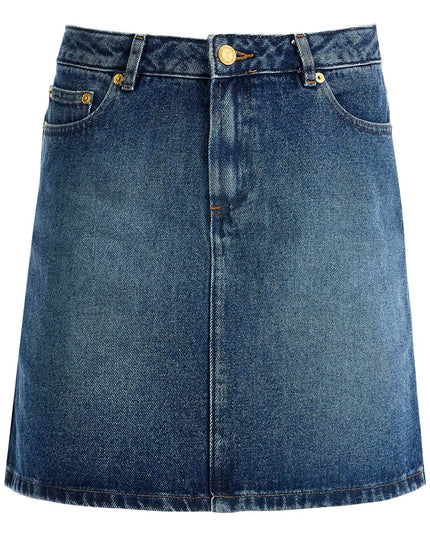 Denim Mini Skirt