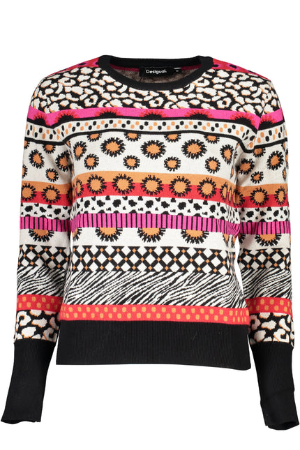 Desigual Pink Women'S Sweater-Maglie-DESIGUAL-Urbanheer