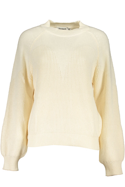 Desigual White Women'S Sweater-Maglie-DESIGUAL-Urbanheer