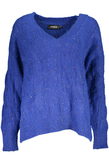 Desigual Blue Women'S Sweater-Maglie-DESIGUAL-Urbanheer