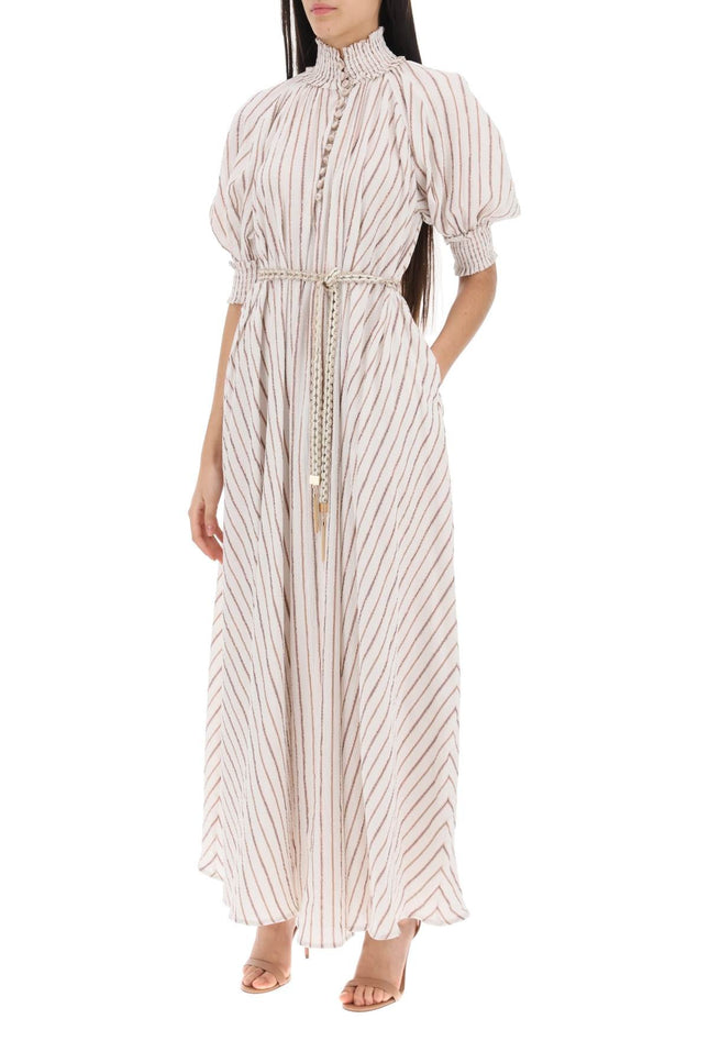 Devi Swing Striped Maxi Dress