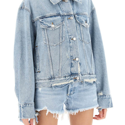 Distressed Denim Jacket