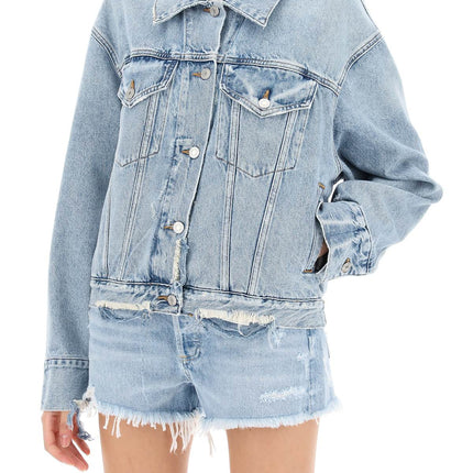 Distressed Denim Jacket