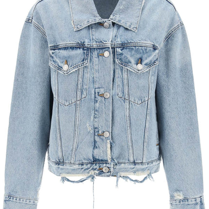 Distressed Denim Jacket