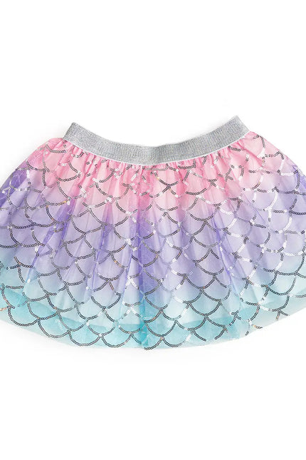 Sparkling Mermaid Tutu - Dress Up Skirt - Kids Summer Tutu-sweet wink-Urbanheer