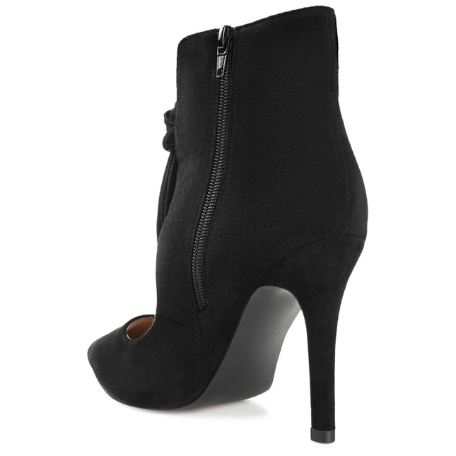 Journee Collection Women's Tru Comfort Foam™ Cameron Bootie Black-Bootie-Journee Collection-Urbanheer