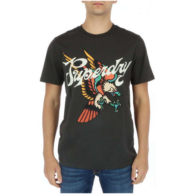 Superdry Men T-Shirt-Clothing T-shirts-Superdry-green-3XL-Urbanheer