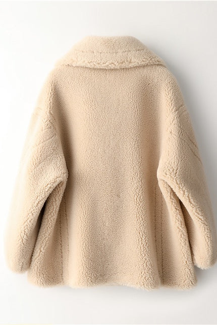 Women Lamb Wool Coat Winter Short Coat-Productseeker-Urbanheer