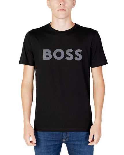 Boss Men T-Shirt-Clothing - Men-Boss-black-1-S-Urbanheer