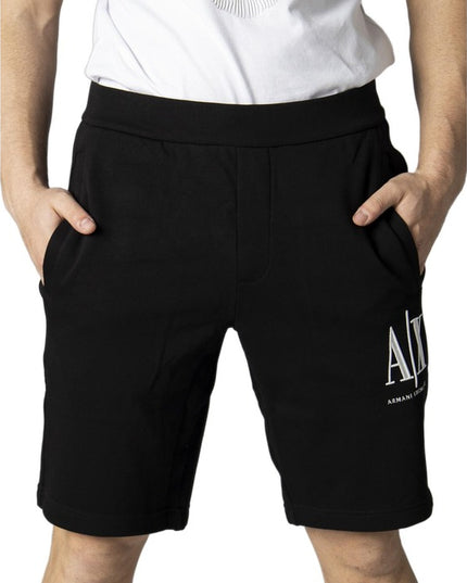 Armani Exchange Men Shorts-Clothing Shorts-Armani Exchange-black-XL-Urbanheer