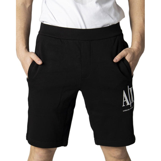 Armani Exchange Men Shorts-Clothing Shorts-Armani Exchange-black-XL-Urbanheer