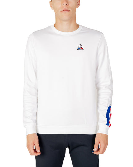 Le Coq Sportif Men Sweatshirts-Le Coq Sportif-white-S-Urbanheer