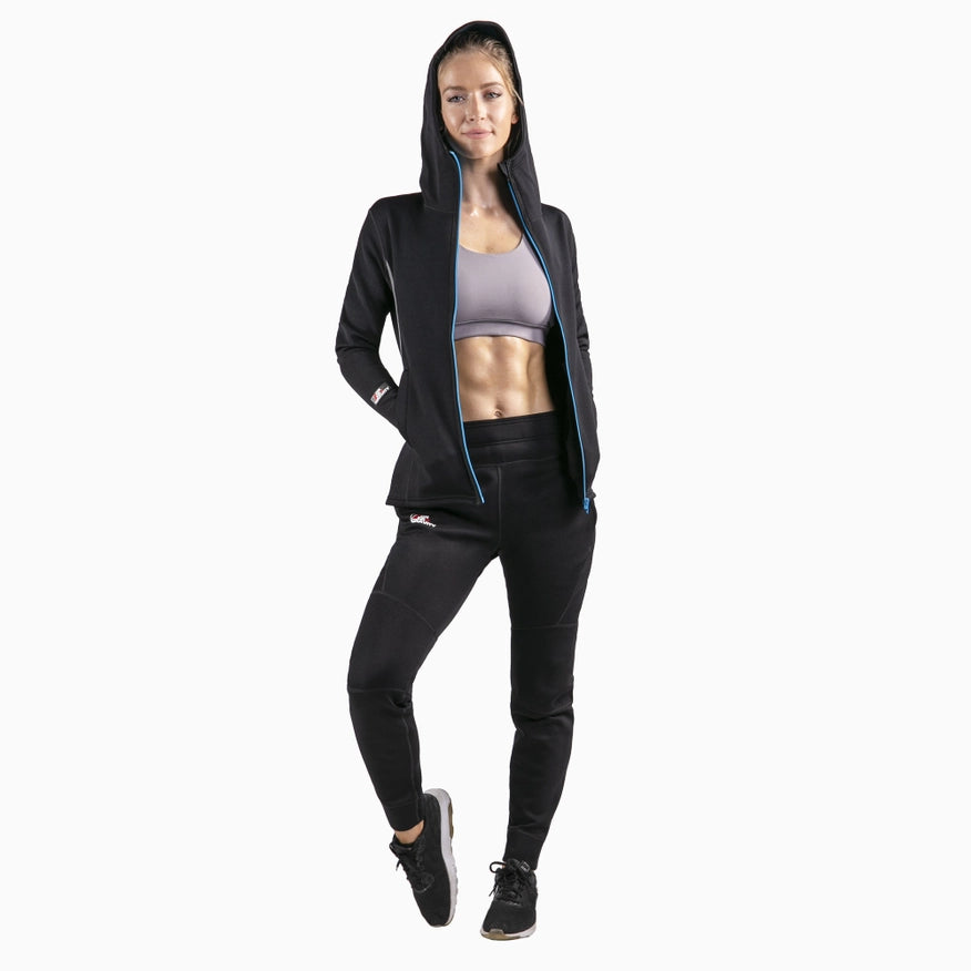 Women’S Sauna Jacket/Jogger Combo-Jacket/Jogger Combo-Nonzero Gravity-2XS-Jogger-Urbanheer