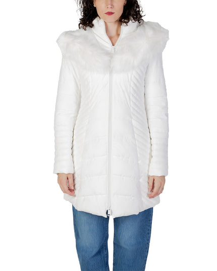 Guess Women Jacket-Guess-white-S-Urbanheer