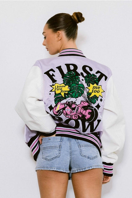 Unisex Varsity Jacket-Clothing - Women-Vibrant M.i.U-Urbanheer