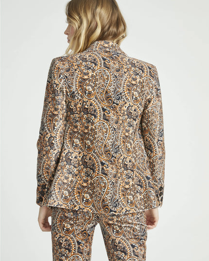 Relaxed Blazer X Poppin’ Paisley-Clothing - Women-Driftwood-Urbanheer