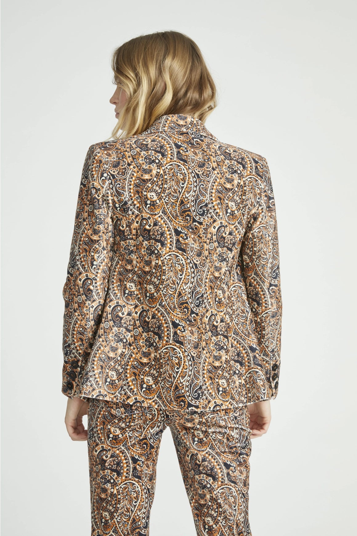 Relaxed Blazer X Poppin’ Paisley-Clothing - Women-Driftwood-Urbanheer