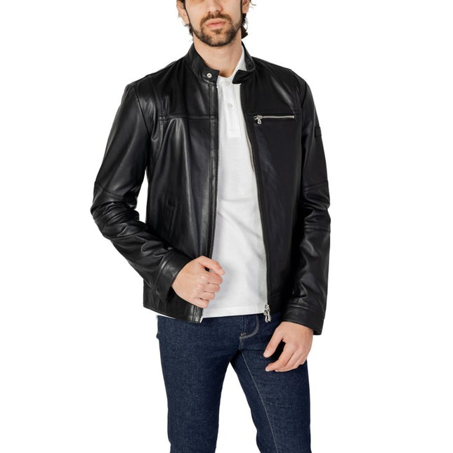 Peuterey Men Jacket-Clothing Jackets-Peuterey-black-3XL-Urbanheer