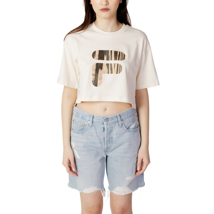 Fila Women T-Shirt-Clothing - Women-Fila-white-S-Urbanheer